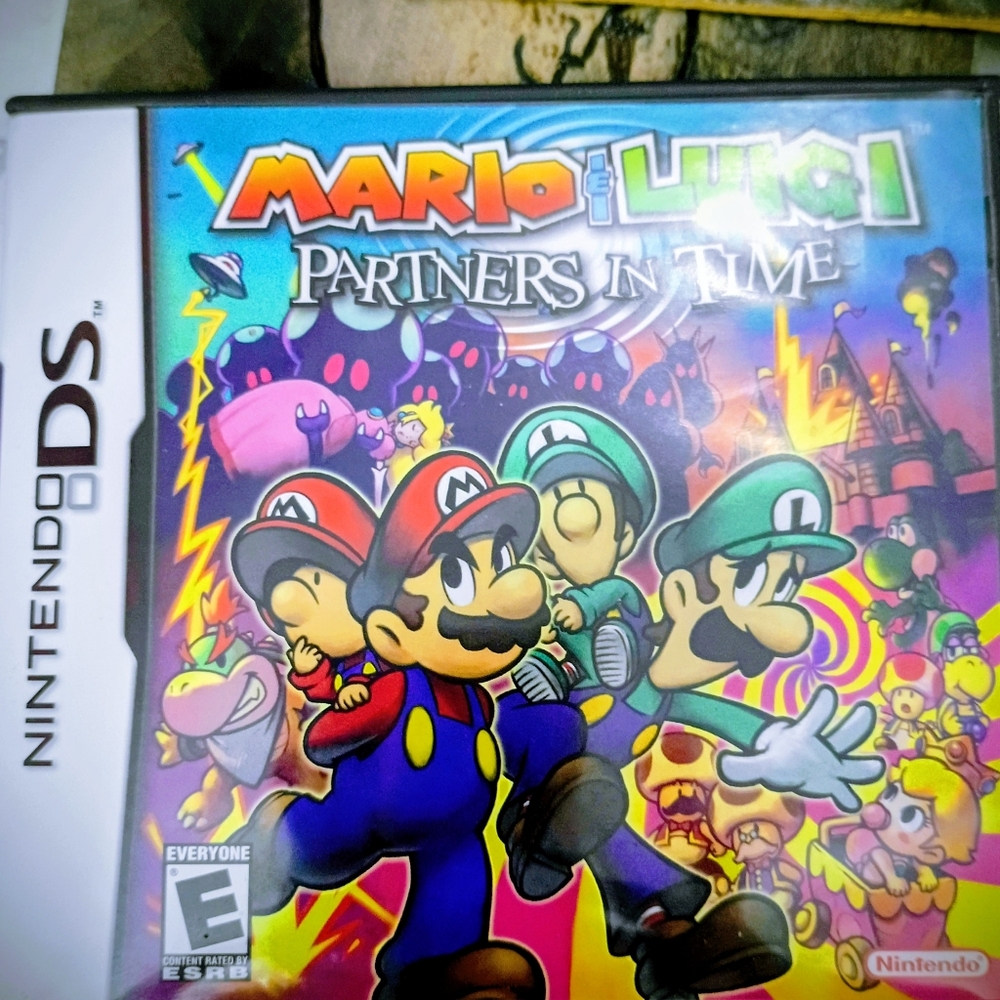Nintendo DS Mario And Luigi Partners In Time Complete With Manual
